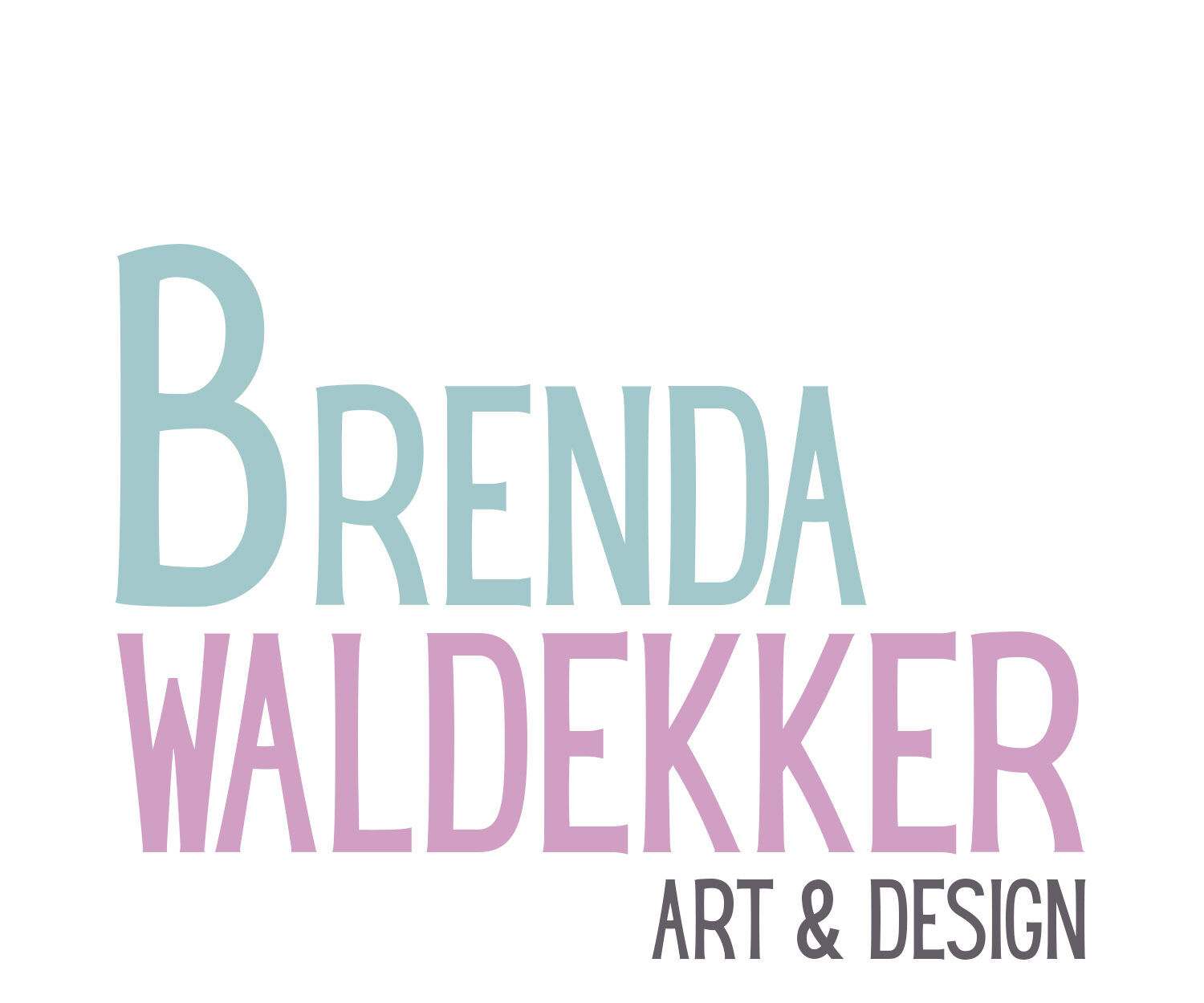 Logo Brenda Waldekker Art & Design